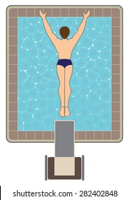 213 Swimming kick board Stock Illustrations, Images & Vectors ...