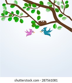 Birds family