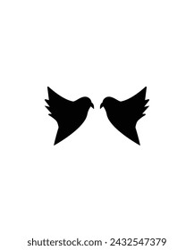 birds flay icon, vector best flat icon.