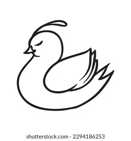 Birds fly , sky Vector