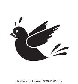 Birds fly , sky Vector