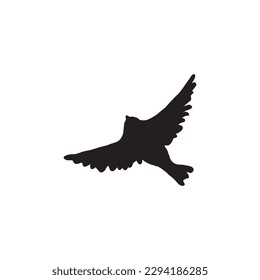 Aves vuelan , cielo Vector