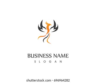 birds flying logo