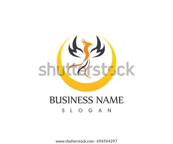 Birds Flying Logo Stock Vector (Royalty Free) 696964297