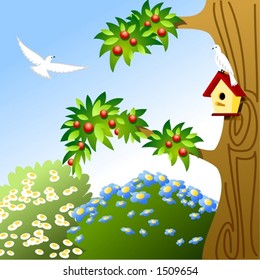 Birds found a new home