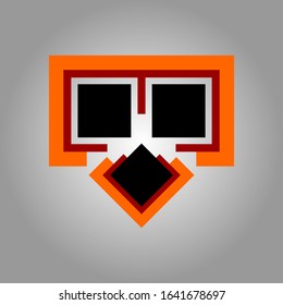 Bird's Head From A Combined Cube