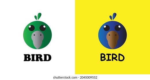 bird's head logo is suitable for a brand or company logo