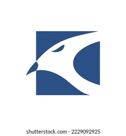 Vorlagensymbol für das Vogelkopflogo