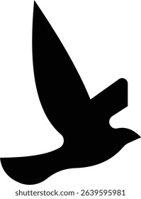 Birds icon, Flying birds, animals, black silhouette, monochrome bird logo, abstract sticker on house wall or glass, Printable, protect birds from impact vector symbols, template designs art elements