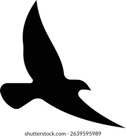 Birds icon, Flying birds, animals, black silhouette, monochrome bird logo, abstract sticker on house wall or glass, Printable, protect birds from impact vector symbols, template designs art elements