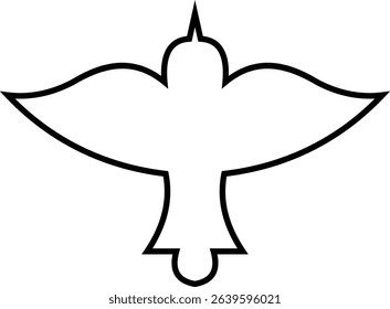 Birds icon, Flying birds, animals, black silhouette, monochrome bird logo, abstract sticker on house wall or glass, Printable, protect birds from impact vector symbols, template designs art elements