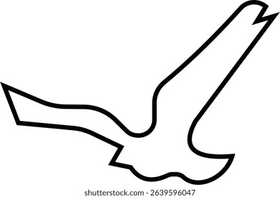 Birds icon, Flying birds, animals, black silhouette, monochrome bird logo, abstract sticker on house wall or glass, Printable, protect birds from impact vector symbols, template designs art elements