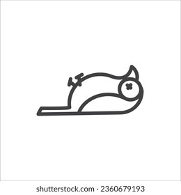 Vogelsymbol, Vektorgrafik.