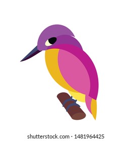 birds icon logo design vector