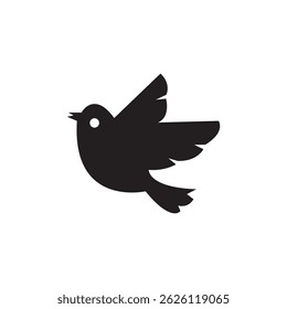 Icono de pájaros. Ilustración vectorial. EPS 10 AI