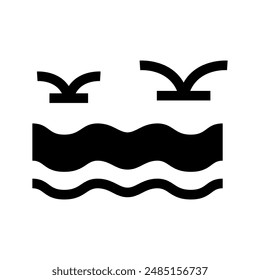 Birds Icon Vector Symbol Design Illustration