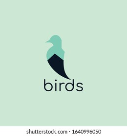 Birds icon vector. Trendy flat birds icon from logo collection isolated on white background. Vector illustration can be used for web and mobile graphic design, logo, eps10