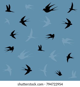 birds icons,birds flying set,vector illustration
