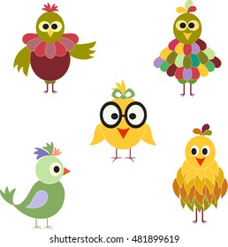 Birds, Isolated Bird Vectors