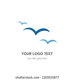 Birds logo template
