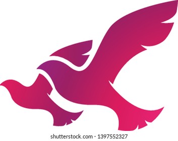 Birds logo template vector icon design