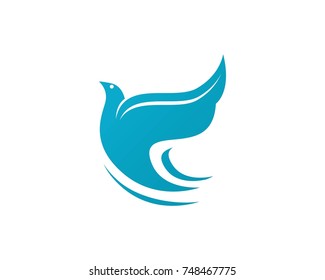 Birds logos vector