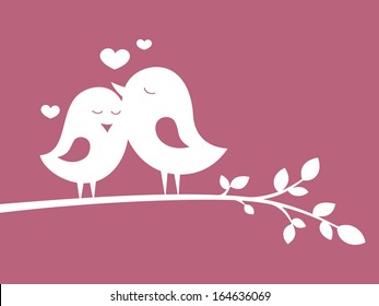 Birds in love 1