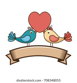 birds lovely valentine