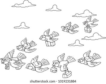 birds migrate south