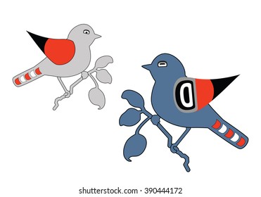 Birds Northwestern Indian inspiration 