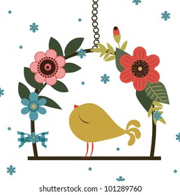 Birds on Perches
