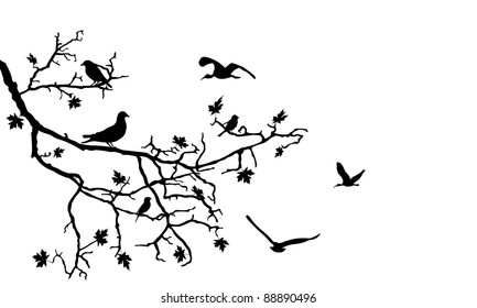85,551 Flying birds branch Images, Stock Photos & Vectors | Shutterstock