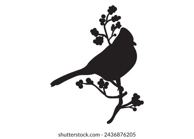 Birds on Tree Branch Bundle, Silhouette, Birds on Branches,  Birds Silhouette,  art, Flock of, Bird on Tree Branch, Branch, Avian, Feathers, Per