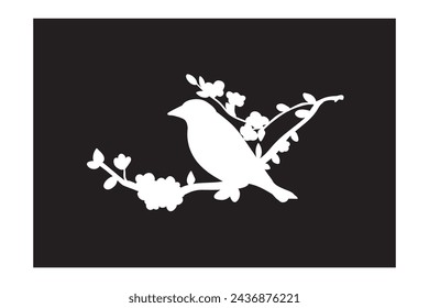 Birds on Tree Branch Bundle, Silhouette, Birds on Branches,  Birds Silhouette,  art, Flock of, Bird on Tree Branch, Branch, Avian, Feathers, Per