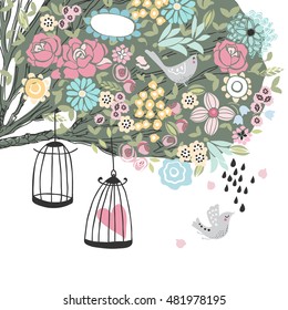 birds out of cages