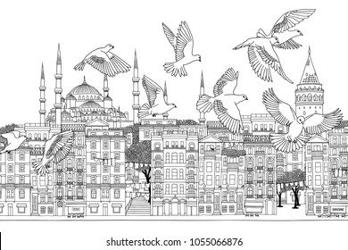 Coloring Book City Images Stock Photos Amp Vectors Shutterstock