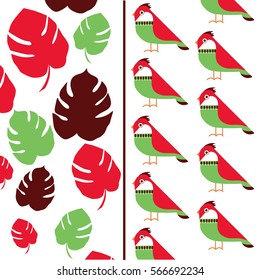 Birds pattern