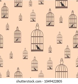 Birds pattern backgroung
