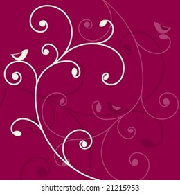 Birds and plants design