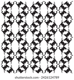 Vögel Druckmuster Bunte Zeichen Nahtloser Druck, beidseitiger Wiederholungsdruck, Vektor-Dateiformat am besten für Textil, Papier, Tapete Hintergrunddruck