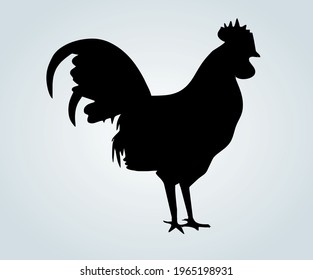 aves en silueta para ilustraciones vectoriales