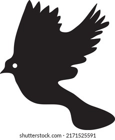 Birds silhouettes vector illustration on white background..eps

