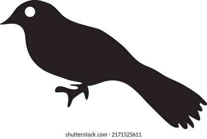 Birds silhouettes vector illustration on white background..eps
