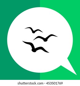 Birds simple icon