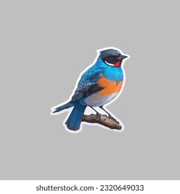 diseño vectorial del logotipo de la etiqueta adhesiva  