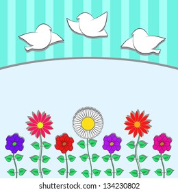birds and summer