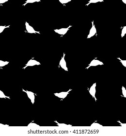 Birds trendy pattern seamless