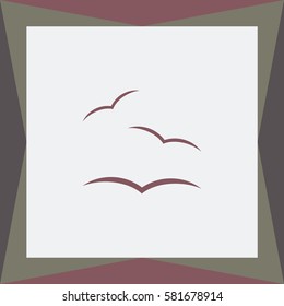 Birds Vector Icon.