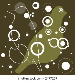 birds vector series