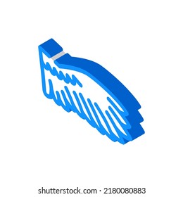 birds wing isometric icon vector. birds wing sign. isolated symbol illustration